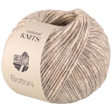 natural knits garn, bomuldsgarn, meleret garn